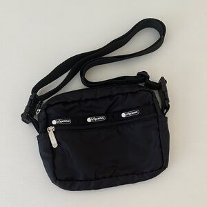 LeSportsac Black Convertible Bag